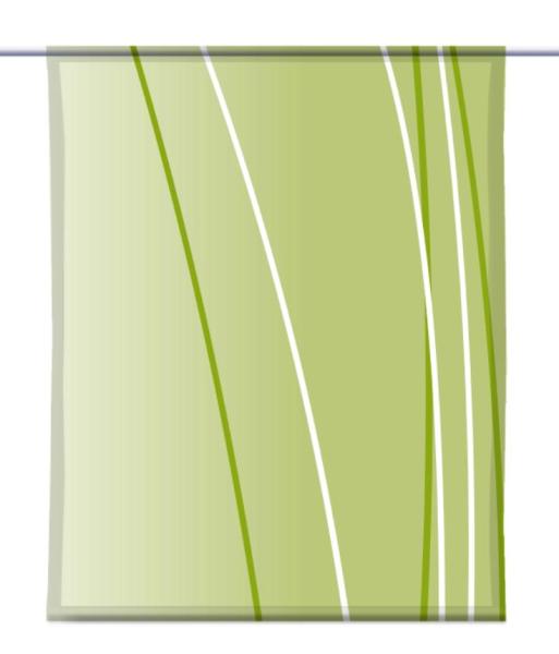 Linea green dark rechts, Scheibenhänger eckig
